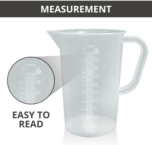 Plastic Graduated Measuring and Mixing Pitcher - Image 3