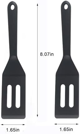 Small Silicone Spatulas 2-Pack, Heat-Resistant Mini Spatula - Image 2