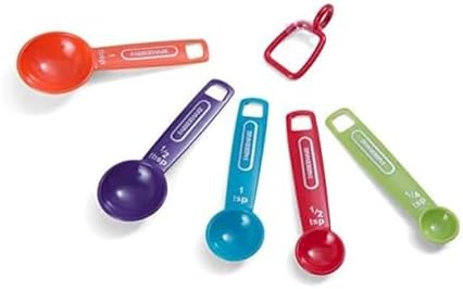 Farberware Professional Plastic Measuring Spoons, Colors may vary by Farberware