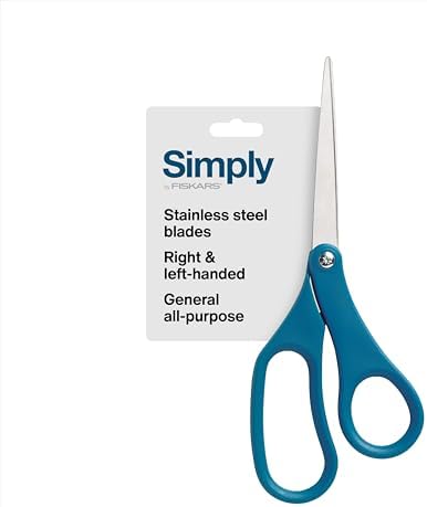 Fiskars 8" Stainless Steel All Purpose Scissors by Unknown
