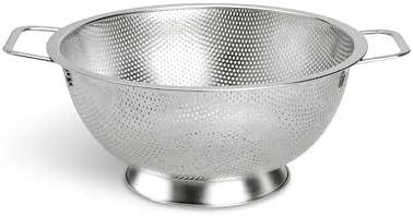 Kaishun Colander Stainless Steel 3-Quart, Strainer by Kaishun