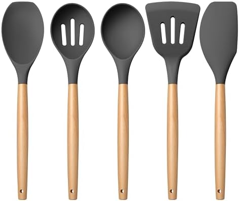E-far Silicone Cooking Utensils Set by E-far