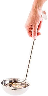 Restaurantware Met Lux 12 Ounce Portion Ladle 1 Multipurpose Portion Serving - Image 4