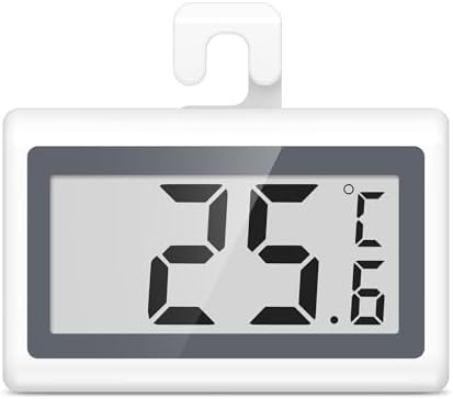 Fridge Freezer Thermometer, Digital Refrigerator Thermometer, LCD Display by JXTZ
