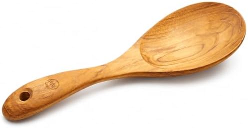 FAAY 9” Rice Paddle, Serving Spoon, Versatile Cooking Spoon – Handcraft from by FAAY