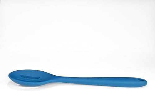R&M Mini Silicone Slotted Spoon 8”- Spoon - Image 3