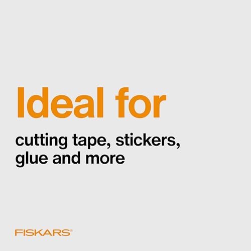 Fiskars 8" Non-Stick Titanium SoftGrip All Purpose Scissors - Image 5