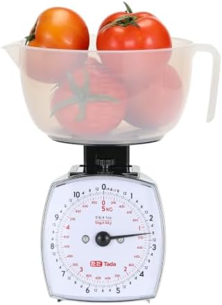 Tada 11lb Analog Food Scale Mechanical Dial Kitchen Scale by TADA