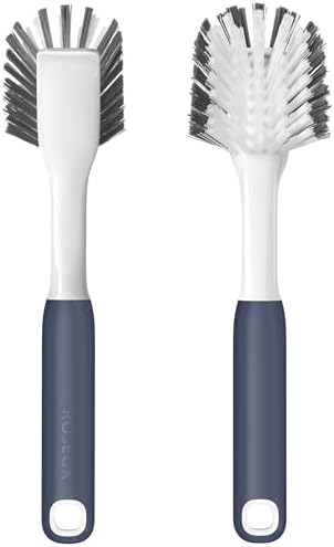 ROSEOK Dish Brush, Dish Scrubber, Nylon Bristles by ROSEOK
