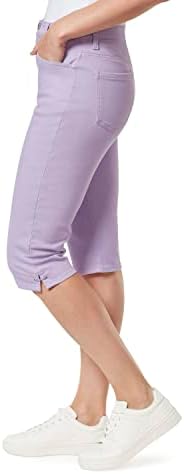 Gloria Vanderbilt Women's Amanda High Rise Skimmer Short Plus - Image 2