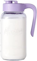 Mason Jar Pitcher, 64 oz, Glass Pitcher by spreccio