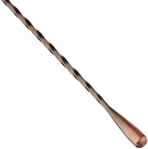 Barfly Bar Spoon, Double End Stirrer 17 1/8", Antique Copper - Image 2