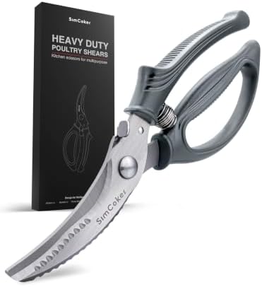 Poultry Shears, Heavy Duty Kitchen Shears by SimCoker