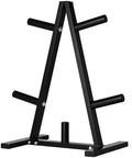 Amazon Basics Weight Plate Tree Rack, Durable Steel, Space-Saving Vertical by AmazonBasics