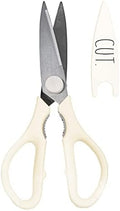 Rae Dunn Kitchen Scissors- Stainless Steel Kitchen Shears, Cooking Scissors by RaeDunn