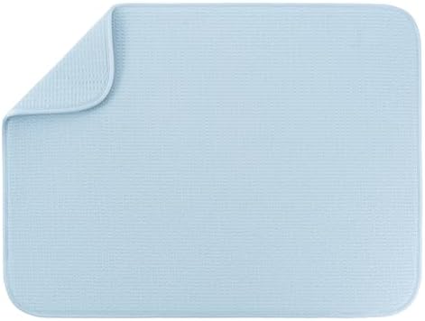 S&T INC. Dish Drying Mat, Sky Blue by STINC