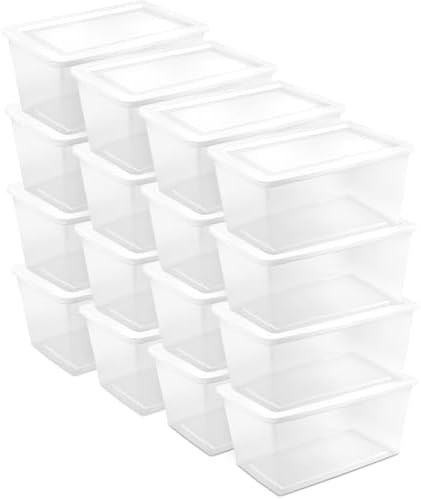 Sterilite Storage Box, 90 Qt by Sterilite