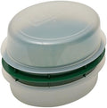 LEM Products Batter Bowl with Lid, Translucent and Green by LEM