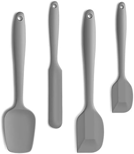 4-Piece Silicone Spatula Set by WelcometoJXWING