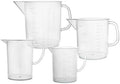 EISCO 4pcs Plastic Pitcher Set, 2000mL by EiscoLabs
