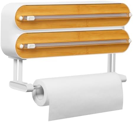 Magnetic Plastic Wrap Dispenser by Quasziwa