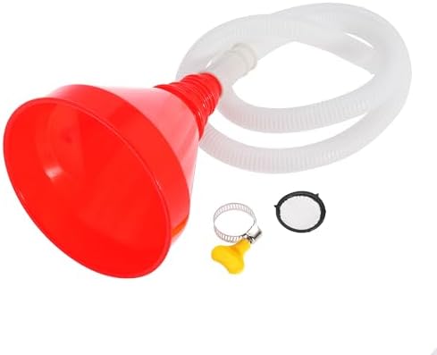 Wide Mouth Oil Funnel with 100cm Long Hose Universal Fuel Funnel by Nayciiy