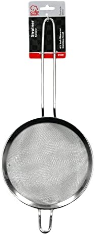 Chef Craft Select Mesh Strainer, 6.5 inch diameter, Stainless Steel - Image 2