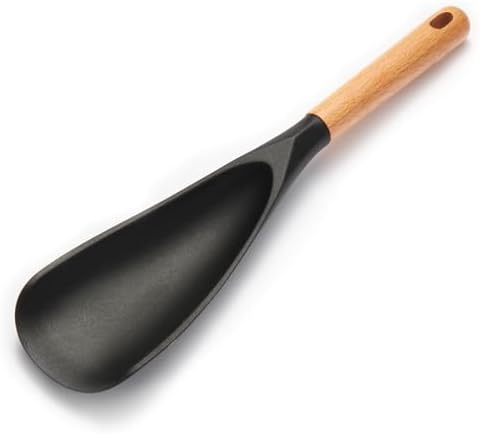 Silicone Cooking Spoon for Nonstick Cookware by Kunovo