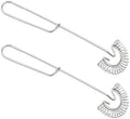 KarDoL 2 Pack Stainless Steel Coil & Flat Whisks by Unknown