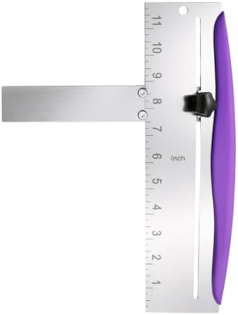 12 Inch Adjustable Cake Scraper, Cake Smoother & Leveler by suiwotin