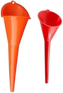 JOYCOURT 2PCS Long Neck Oil Funnels by JOYCOURT