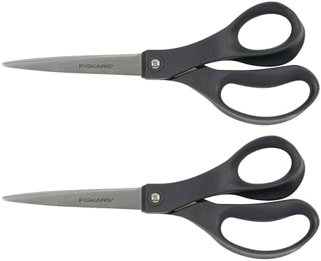 Fiskars 8" Everyday Stainless Steel All Purpose Scissors - Image 2