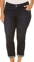 Democracy Women's Plus Size Ab Solution Crop by DemocracyWomensCollection