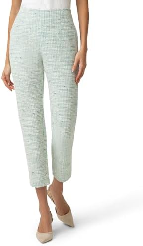 HUE Women's Stretch Boucle Skimmer Pull-on Pant by HUE