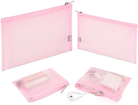 EASYFUN Mesh Pouch, Make up Bag by EASYFUN