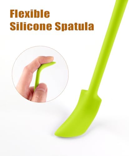 Silicone Spatula Set 6Pcs, Mini Jar Scraper - Image 6