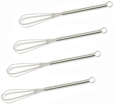 Mini Whisks 7 inch 4Pcs by TYGYLZGCF