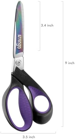 LIVINGO 9" Titanium Shears, Heavy Duty Scissors All Purpose - Image 2