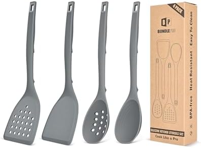 BUNDLEPRO Silicone Cooking Utensils Set by BUNDLEPRO