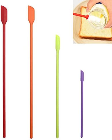 Mini Silicone Spatula Set- Small Rubber Spatula by Unknown