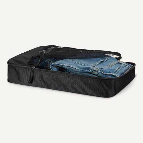Amazon Essentials 4-Piece Packing Cubes Travel Accessories Set, Luggage - Image 3