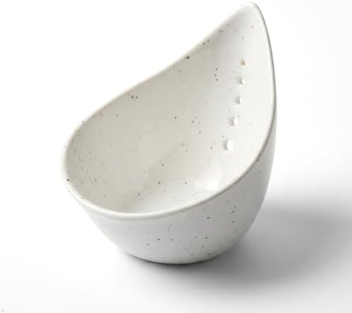 Herb Stripper Bowl, Ceramic Herb Stripper Tool by Unknown