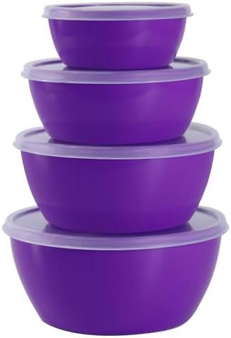 4-Piece Classic Plastic Prep Bowls by SCWBOEII