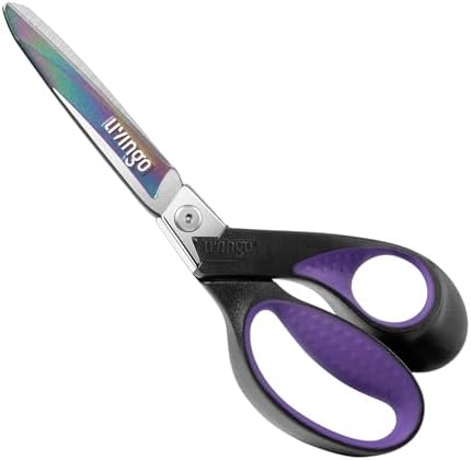 LIVINGO 9" Titanium Shears, Heavy Duty Scissors All Purpose by LIVINGO