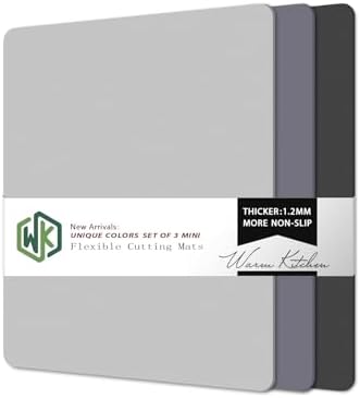WK Small Flexible Plastic Cutting Boards by WKHome