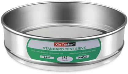 325 mesh Standard Mesh Lab Sieves Laboratory Sample Test Analysis Sieve by XinTester