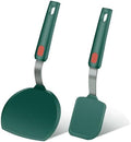 2Pcs Silicone Spatula Turner, Wide Pancake Spatulas utensils set by Contiup