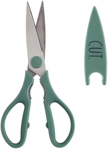 Rae Dunn Kitchen Scissors- Stainless Steel Kitchen Shears, Cooking Scissors by RaeDunn