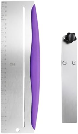 12 Inch Adjustable Cake Scraper, Cake Smoother & Leveler - Image 6