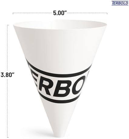 100pcs Disposable Paper Funnels - Image 2